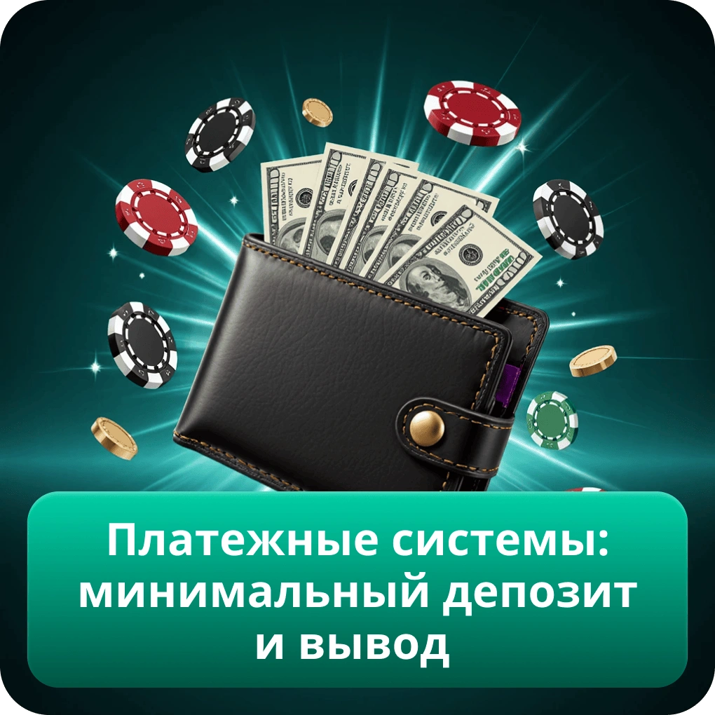 Платежные системы Pin-Up Casino с условиями по минимальному депозиту и минимальному выводу средств Платежные системы: минимальный депозит и вывод